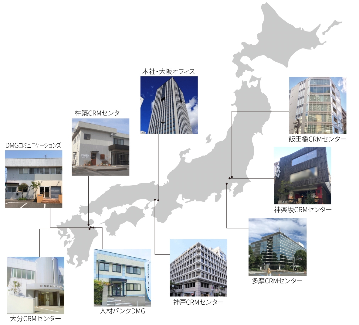 事業所一覧の図